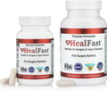 HealFast Completo para Recuperación de Cirugía y Lesiones - Pre y Postoperatorio con Vitaminas, Bromelina, Quercetina y Probióticos
