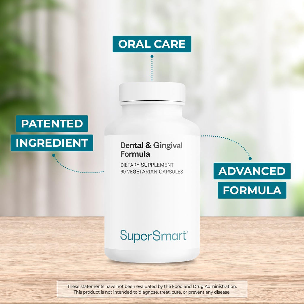 Supersmart Dental & Gingival Formula (Patented) - 60 Cápsulas Vegetales