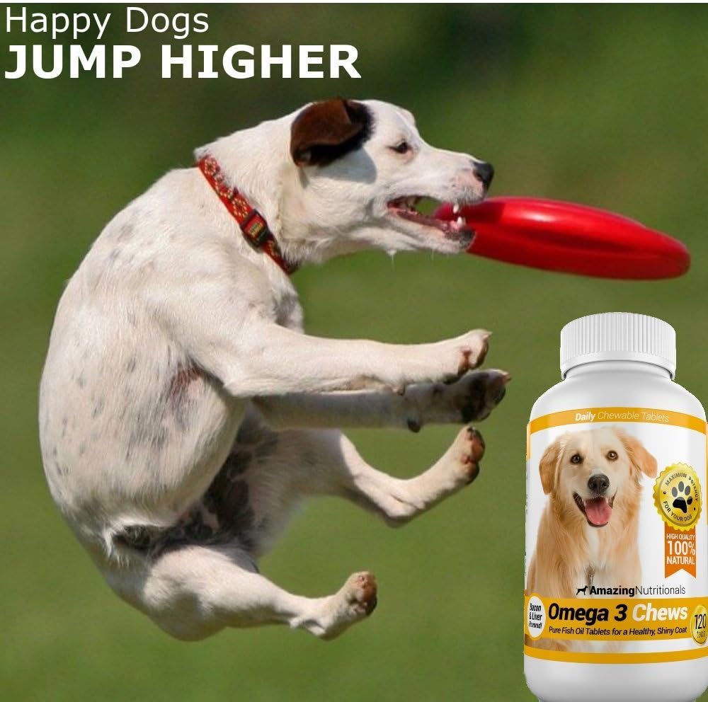Amazing Combo Omega-3 and Probiotics for Dogs - Chews (120 count)