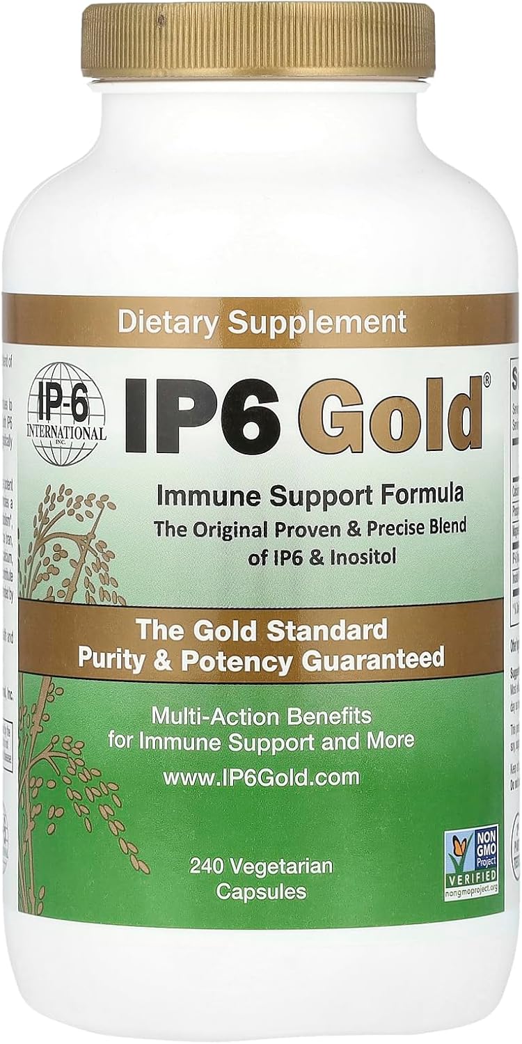 IP6 Gold Devicare Fórmula de Apoyo Inmune con Inositol - 240 Cápsulas Vegetales