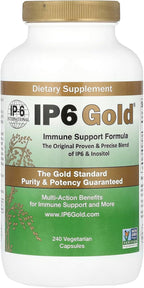 IP6 Gold Devicare Fórmula de Apoyo Inmune con Inositol - 240 Cápsulas Vegetales