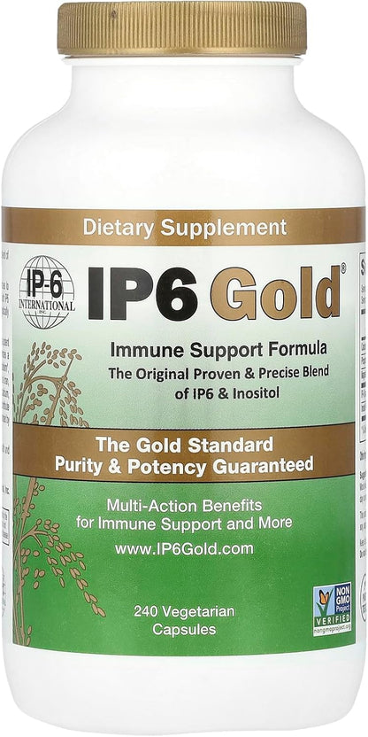 IP6 Gold Devicare Fórmula de Apoyo Inmune con Inositol - 240 Cápsulas Vegetales – Image 1
