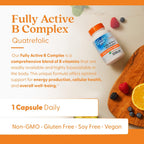 Doctor's Best Complejo Vitamínico B Totalmente Activo - Complejo B con B12 metilada y folato - 30 cápsulas veganas