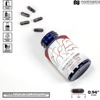 Nootropics Depot Cianidina 3-Glucósido 125mg | 180 Cápsulas | Extracto de Arroz Negro