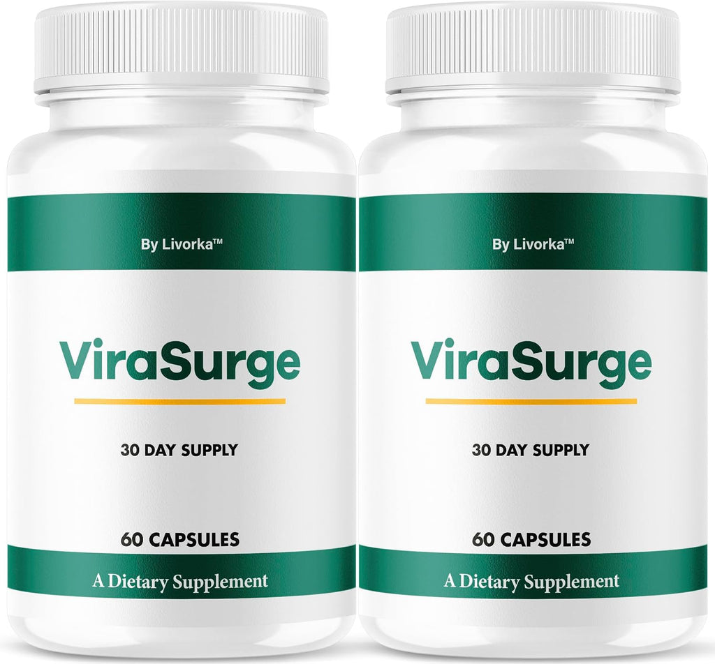 ViraSurge Pills (2 Paquetes) - Suplemento para Hombres, Fórmula Avanzada con Ingredientes Naturales, 120 Cápsulas