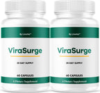ViraSurge Pills (2 Paquetes) - Suplemento para Hombres, Fórmula Avanzada con Ingredientes Naturales, 120 Cápsulas