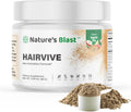 HairVive Suplemento de Crecimiento Capilar para Mujeres - Acelerador de Crecimiento del Cabello con Biotina, Colágeno y Saw Palmetto - Sabor a Tarta de Manzana 96g