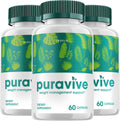 Puravive Advanced Formula - Cápsulas para Hombres y Mujeres (180 Cápsulas, Pack de 3)
