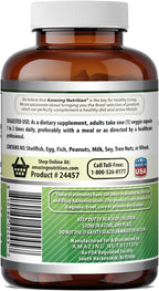 Amazing Formulas Holy Basil Extract 4:1 - 500 mg per Serving - 120 Capsules