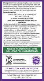 New Chapter Every Woman's One Daily - Multivitamínico para Mujeres Fermentado con Probióticos + Hierro + Vitaminas B + Vitamina D3 + Ingredientes Orgánicos No-GMO, 24 Comprimidos