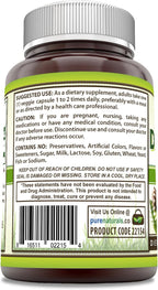 Pure Naturals Raíz de Diente de León 520 mg por ración, 120 cápsulas veganas | Non-GMO | Sin gluten | Fabricado en EE.UU.