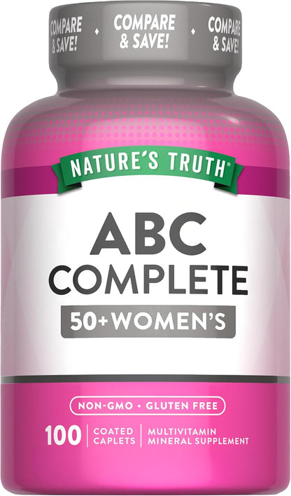 Nature's Truth Multivitamínico Mujeres 50+ | 100 Comprimidos – Image 1