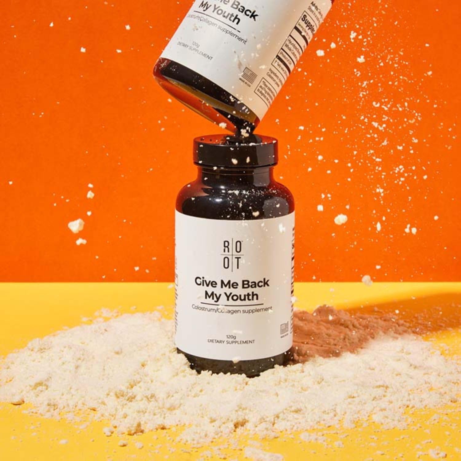 THEROOTBRANDS Root GMBMY (120 g) - Suplemento de Colágeno y Calostro en Cápsulas
