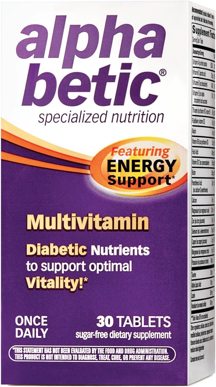 Alpha Betic Multivitamínico Plus Energía Extendida - 30 comprimidos