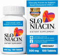Slo-Niacin 500mg Niacina de Liberación Prolongada – 100 Comprimidos