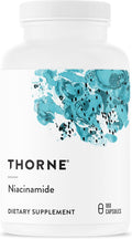 THORNE - Niacinamida - Forma no ruborizante de Vitamina B3 - Apoyo para la Piel y Protección Celular - 180 Cápsulas