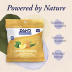 ZAND Immunity Lozenges de Miel y Limón con Vitamina C - 2 Paquetes de 50 Pastillas