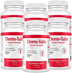 Derm Tabs Regular Strength para Perros - 720 Comprimidos Masticables