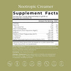 CYMBIOTIKA Nootropic Creamer – Crema de Café Nootrópica con MCT, Alpha GPC y L-Theanine – Sabor Coco y Vainilla – 30 Servicios