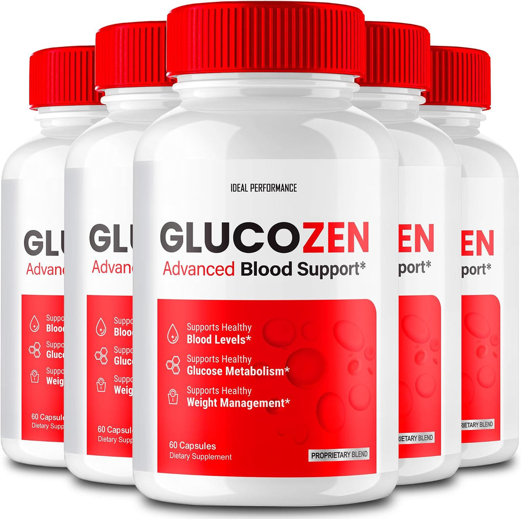 Glucozen Cápsulas - Suplemento de Bienestar General (5 Envases)