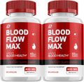 Blood Flow Max Cápsulas - Fórmula Avanzada, 2 Paquetes (120 Cápsulas)
