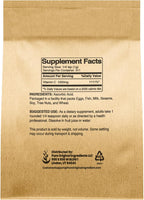 PURE ORIGINAL INGREDIENTS Vitamina C en Polvo, 312 g (11 oz), Ácido Ascórbico Puro