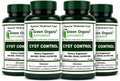 Green Organic Supplements Cyst, Breast Cyst, 90 Cápsulas Veganas, Alta Absorbibilidad, Non-GMO, Sin Gluten (Pack de 4)