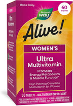 Nature's Way Alive! Ultra Multivitamínico para Mujeres - 60 Comprimidos