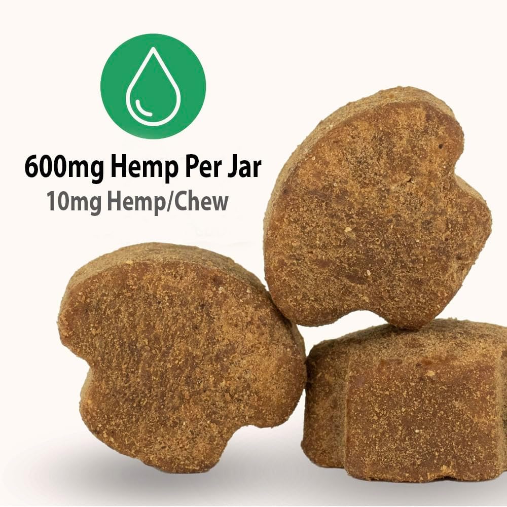 iHeartDogs Hemp Mushroom Chews para perros - 60 unidades
