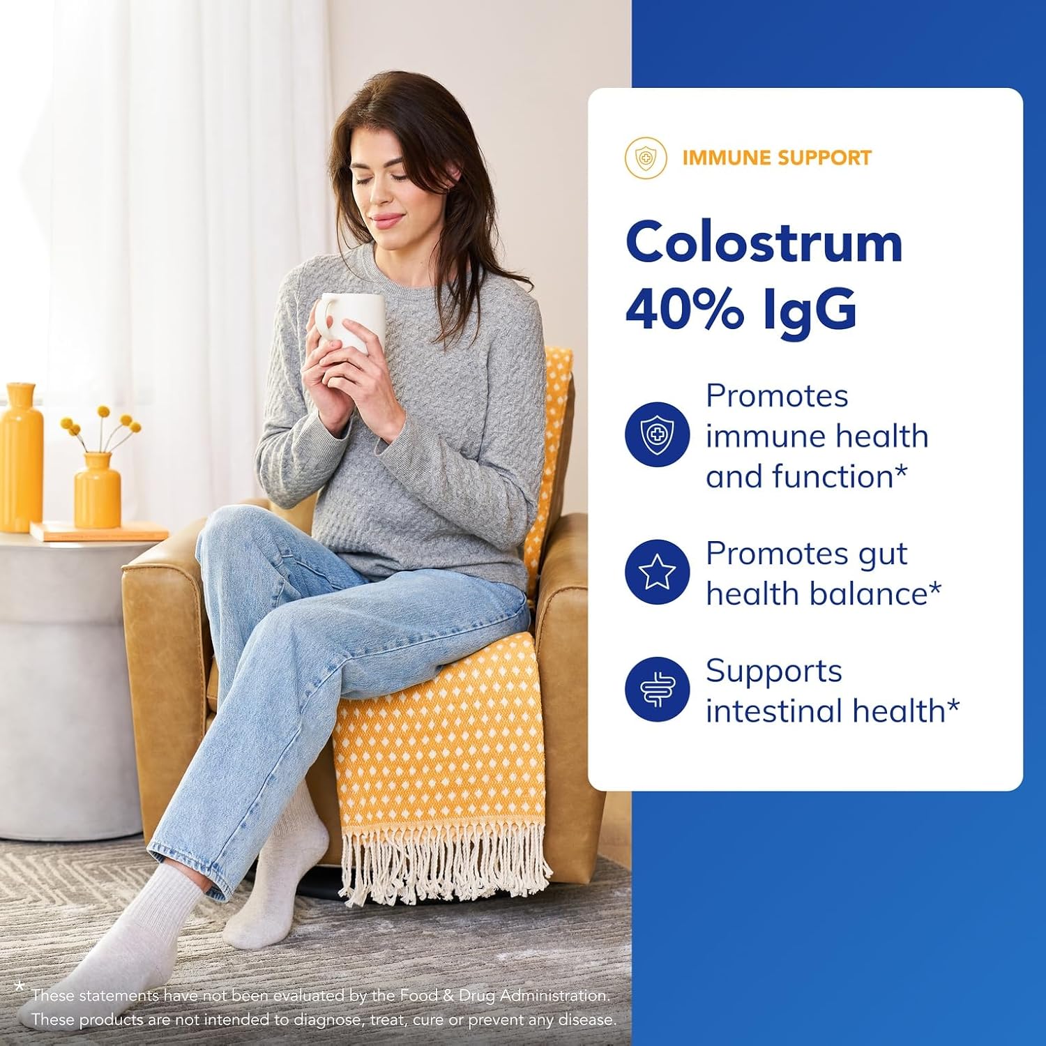 Pure Encapsulations Calostro 40% IgG - 90 cápsulas