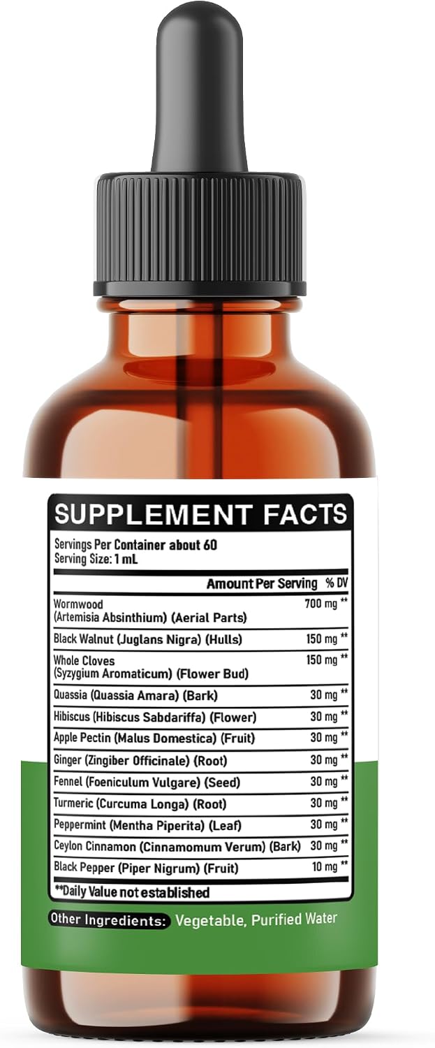 DEDICAD 12in1 Gotas de Artemisa - Complejo Herbal 12 Ingredientes - 60 Días