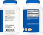 Nutricost Calcio con Vitamina D, 1200 mg Calcio + 50 mcg Vitamina D, 240 Comprimidos