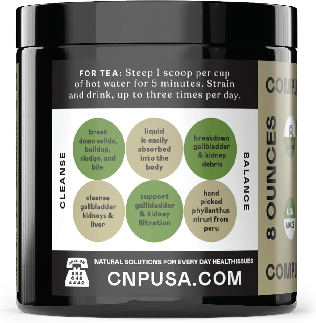 Polvo Orgánico de Chanca Piedra 8 oz - Completo Natural Products