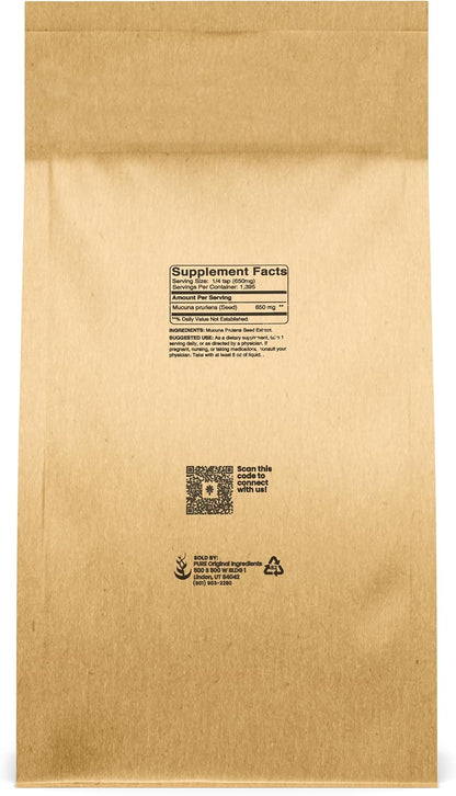 PURE ORIGINAL INGREDIENTS Mucuna Pruriens (907 g), Puro y Natural, No-GMO, Sin Gluten – Image 2