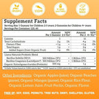 Llama Naturals Probiótico con Prebiótico para Niños - Gomitas Sabor Melocotón Mango, 120 uds