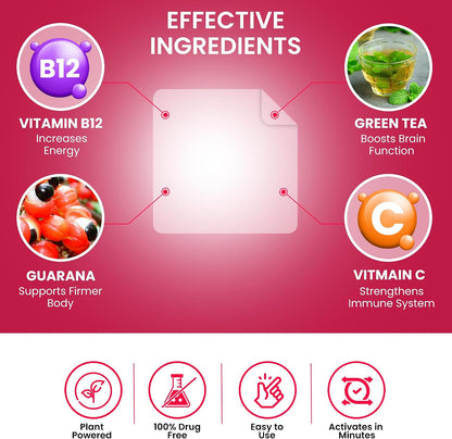 Parches de Vitamina B12 (36 Unidades) - – Guaraná : conocido por su contenido natural de cafeína, puede ayudar a – Image 6