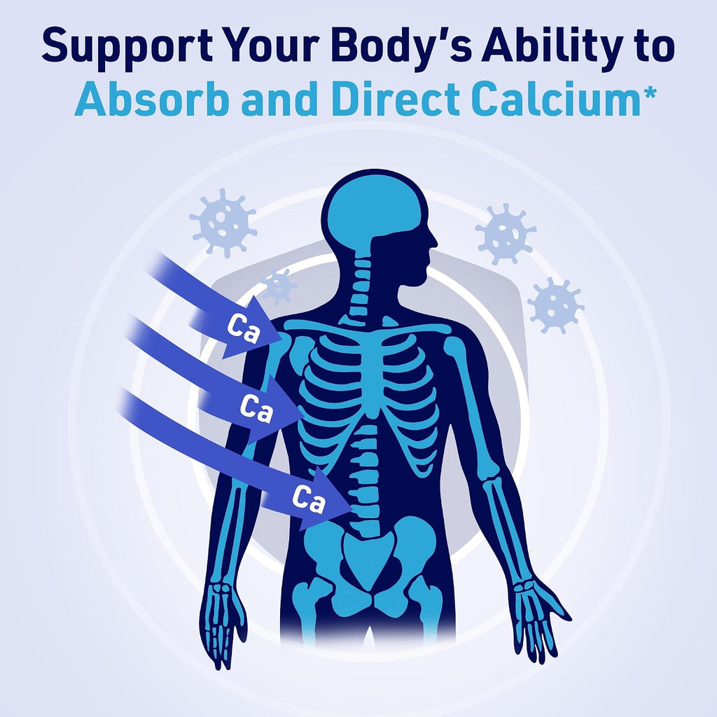 AgeImmune Brilliant D3+ Complex - 60 Cápsulas - 5000 UI Vitamina D3 + K2 + Magnesio Glicinato - Formulado por Médicos para Apoyo Óseo e Inmunitario - Sin Estearatos ni Dióxidos