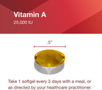 PROTOCOL FOR LIFE BALANCE Vitamina A 25.000 UI - 100 Cápsulas Blandas