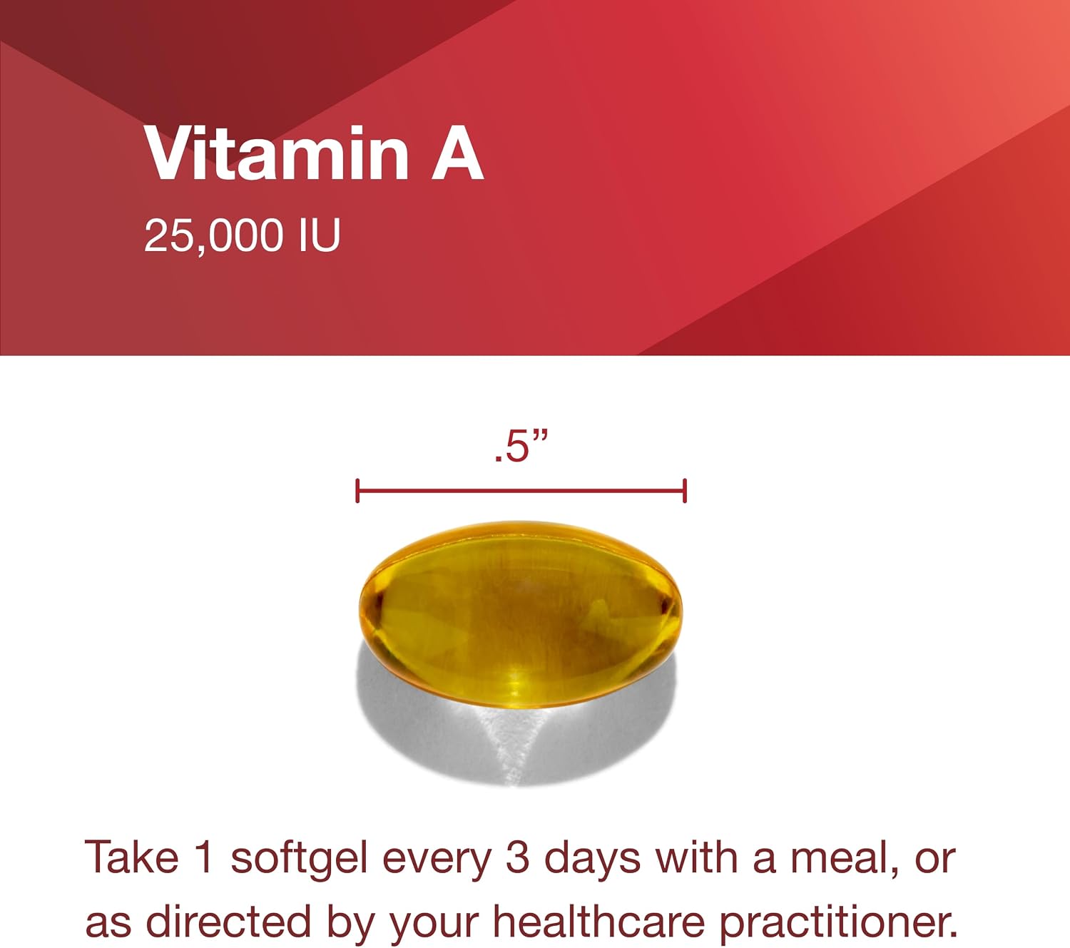 PROTOCOL FOR LIFE BALANCE Vitamina A 25.000 UI - 100 Cápsulas Blandas