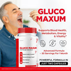 (2 Paquete) GlucoMaxum Cápsulas – Suplemento Premium Fórmula Oficial, Apoyo Avanzado para Hábitos Saludables, Ingredientes Naturales, 120 Cápsulas para 2 Meses