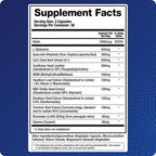BioMatrix Leaky Gut-X - Complemento para la Reparación Intestinal con Glutamina, Quercetina, Uña de Gato, MSM, 60 Días
