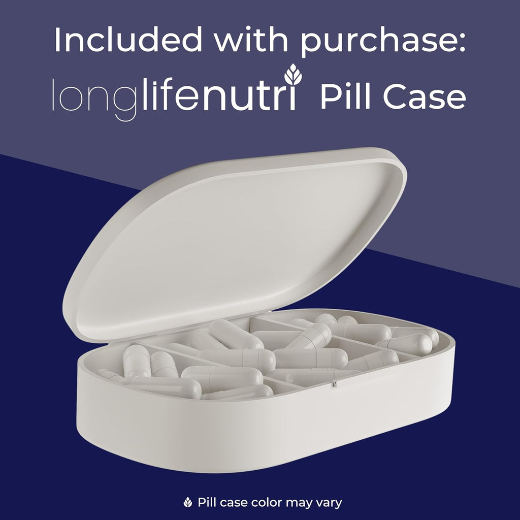 LongLifeNutri Policosanol 100mg - 200 Cápsulas Vegetarianas