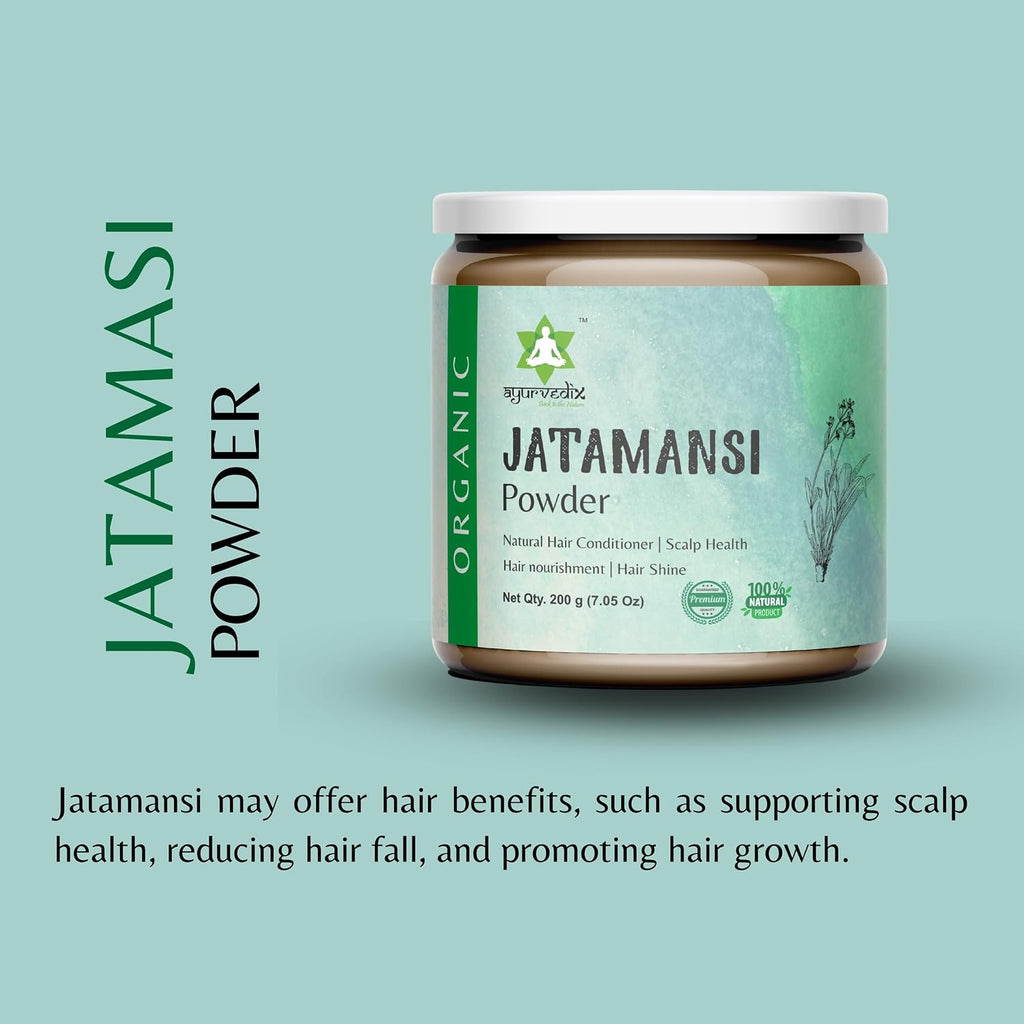 Jatamansi Orgánico en Polvo 200g – Cuidado Capilar Ayurvédico