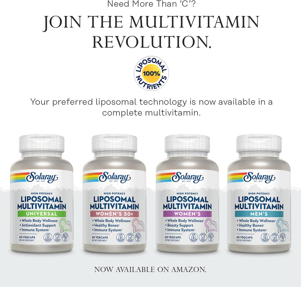 SOLARAY Mega Vitamin B-Stress - B Complex with Vitamin C, Sustained Release, 240 Tablets