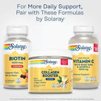SOLARAY Biotina 5000 mcg - 60 Pastillas de Disolución Lenta