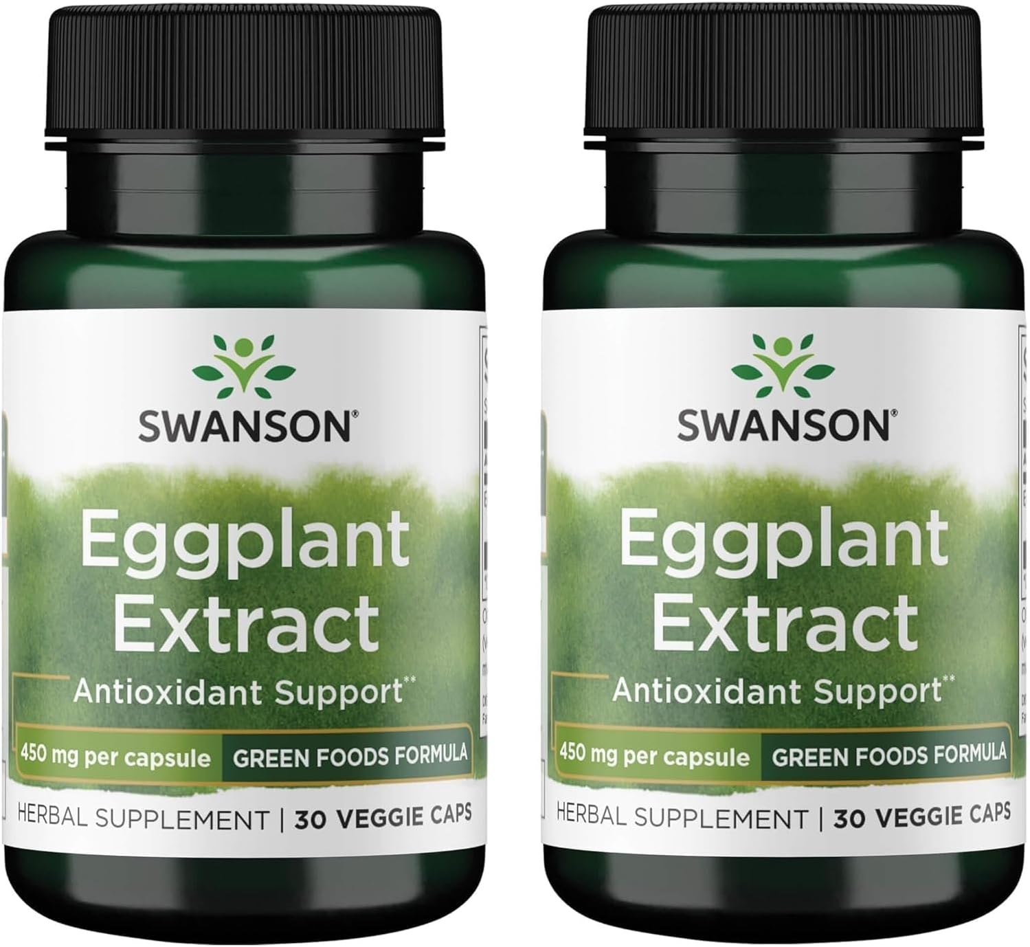 Swanson Eggplant Extract 2:1 450 mg 30 Veggie Capsules