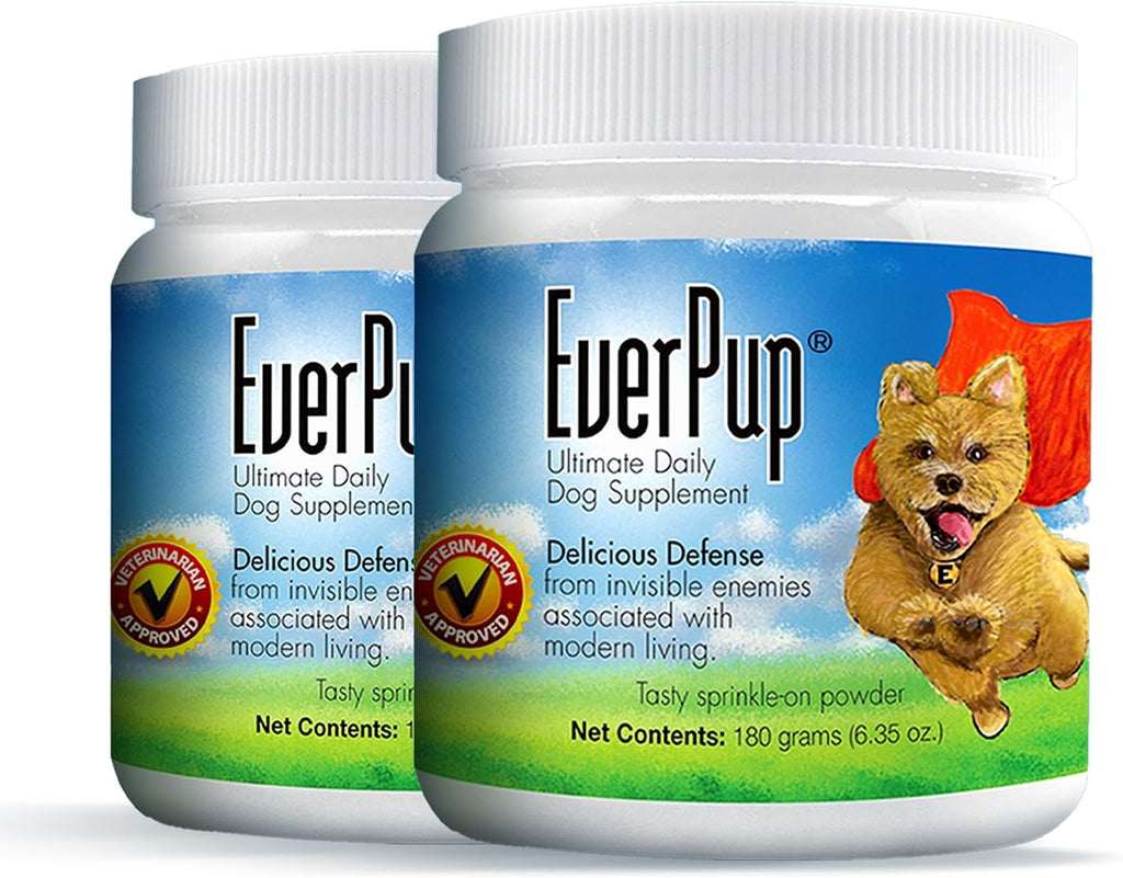 EverPup Multivitamínico para Perros - Glucosamina y Apoptógenos para Articulaciones + Probióticos y Prebióticos con Enzimas Digestivas
