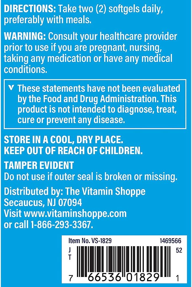 The Vitamin Shoppe Vitamina C 1000 mg Cápsulas Blandas