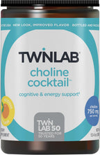 Twinlab Choline Cocktail - Complemento para la salud cerebral y energía, 13.33 oz