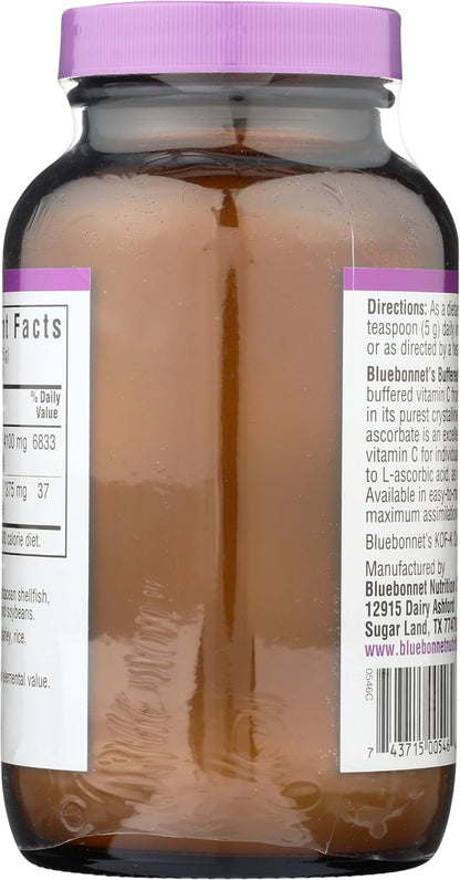Bluebonnet Nutrition Polvo de Vitamina C Tamponada, 250 g – Image 3